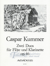 Zwei Duos für Flöte und Klarinette, op. 46